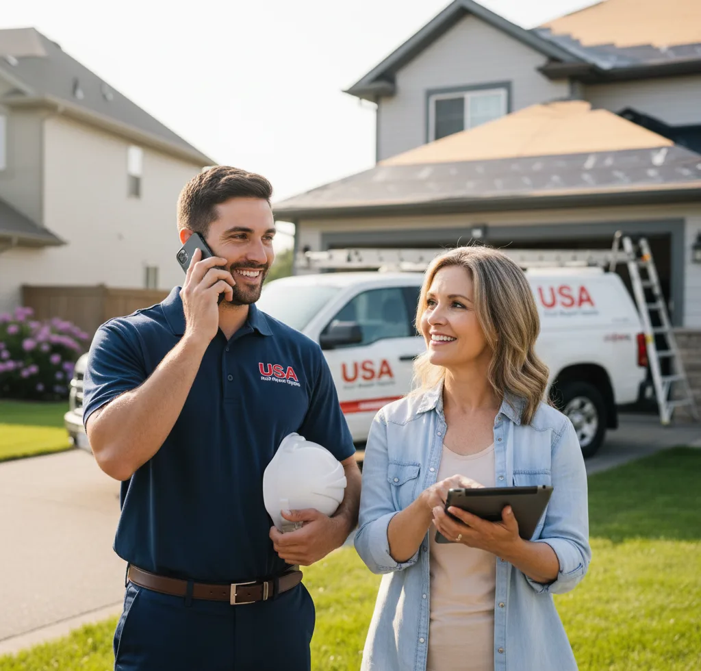 USA Roof Repair Experts customer support in Lorman